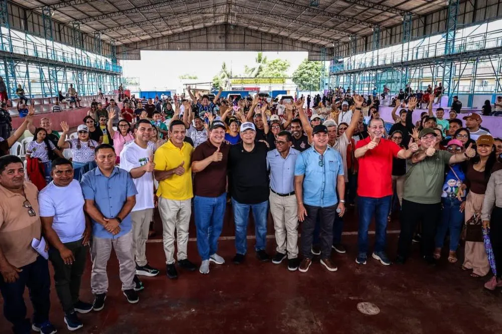 Eduardo Braga inicia agenda no Médio Solimões com fiscalização de obras, entregas e anúncio de novos investimentos em Maraã e Uarini
