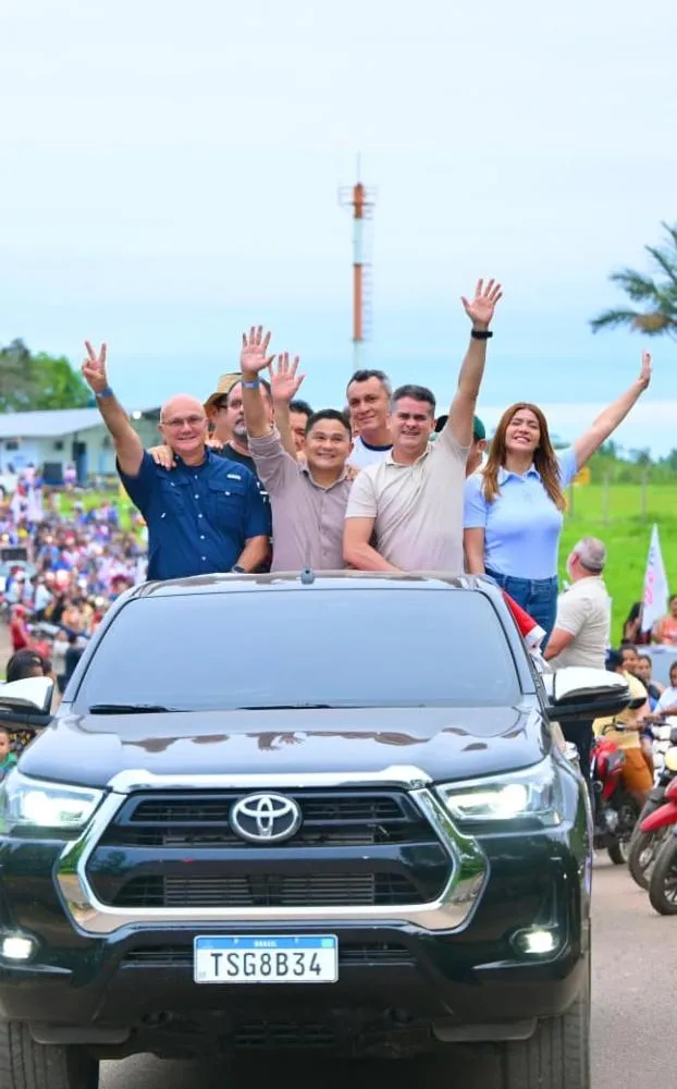 Coronel Menezes integra comitiva do Avante em agenda pelo interior do Amazonas