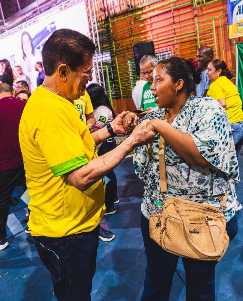 Alfredo Nascimento e Maria do Carmo mostram força política em agenda com lideranças em Manaus