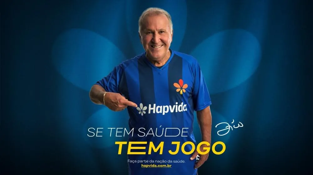 Zico é o novo Embaixador da Saúde da Hapvida e estrela campanha ‘Se tem saúde, tem jogo